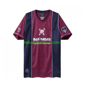 Jalkapallo Pelipaidat/Peliasut West Ham United Iron Maiden 2011 Retro Vieraspaita Lyhythihainen